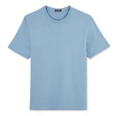 Eden Park Cotton Tee In Blue