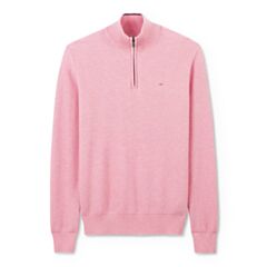 Eden Park Honey Cam Half Zip In Pink