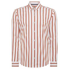 Remus Uomo Ashton Slim Striped Shirt Bro