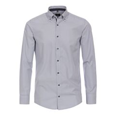 Venti Modern Fit City Shirt In Blue Prin