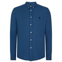 Remus Uomo Ashton Slim Shirt In Dark Blu