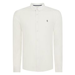 Remus Uomo Ashton Slim Shirt In Cream