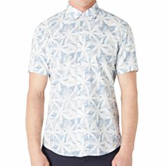 Remus Uomo SS Parker Shirt Light Blue