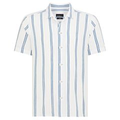 Remus Uomo Paolo SS Cotton Stripe Shirt