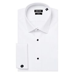 Remus Uomo Rome Ashton Slim Shirt In Whi