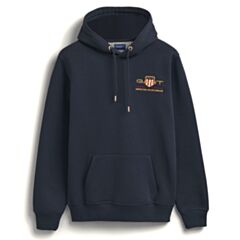 Gant Medium Archive Shield Hood Evening Blue