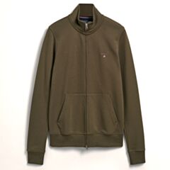 Gant Original Full Zip Cardigan Green