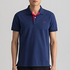 Gant Contrast Collar SS Rugger Persian B