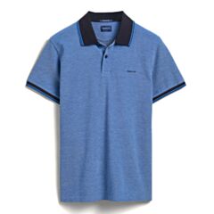 Gant 4-Col Oxford SS Pique Polo Day Blue