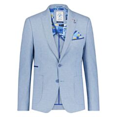 Fish Named Fred Small Check Blazer Light