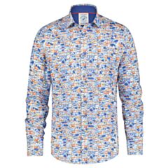 Fish Named Fred Favela Shirt Light Blue