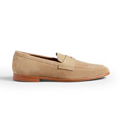Ted Baker Adlerr Suede Loafer Light Brow
