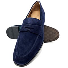 Ted Baker Adlerrs Suede Loafer In Navy