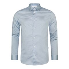 Ted Baker Wanson Herringbone Shirt Blue