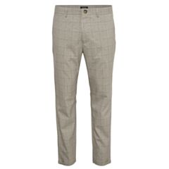 Matinique Liam Check Trouser Taupe