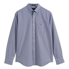 Gant Broadcloth Banker Shirt College Blu