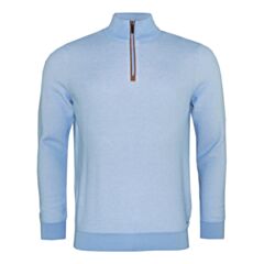 Bugatti Troyer Half Zip Sweat Blue