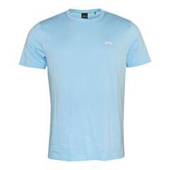 Boss Tee Curved T-Shirt Pastel Blue