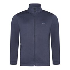 Boss Skaz Curved Logo Full zip Dark Blue