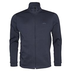 Boss Skaz Curved Logo Full zip Dark Blue