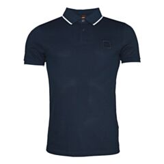 Boss Passertip Tipped Collar Polo Dark B