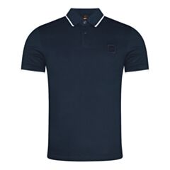 Boss Passertip Tipped Collar Polo Dark B