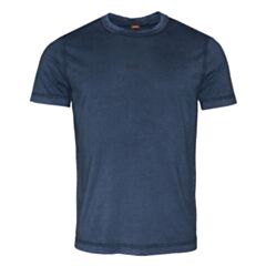Boss Tokks Centre Logo T-shirt Dark Blue