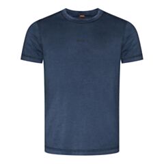 Boss Tokks Centre Logo T-shirt Dark Blue