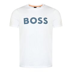 Boss Thinking Big Logo T-Shirt Natural