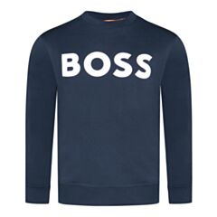 Boss WeBasic Crew Nk Sweat Dark Blue