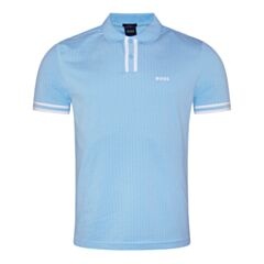Boss Paddy 5 Polo Shirt Light Pastel blu