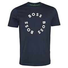 Boss Tee 4 Circle Logo T-Shirt Dark Blue