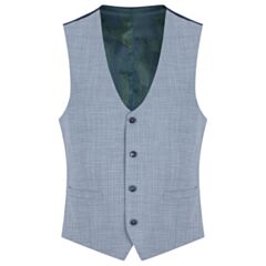 Remus Uomo Mario Wasitcoat Micro Check B