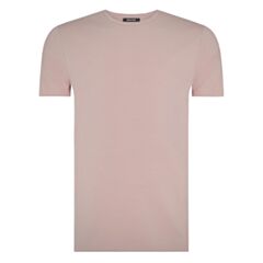Remus Uomo Plain Tee In Mauve Pink