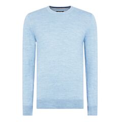 Remus Uomo LS Nk Sweater Lt Blue