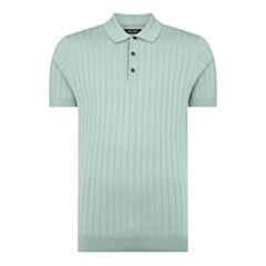 Remus Uomo SS Knitted Polo Mint
