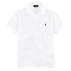 Ralph Lauren Slim Fit Polo White
