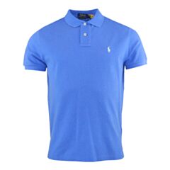 Ralph Lauren Slim Fit Polo In Blue