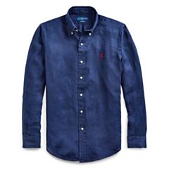 Ralph Lauren LS Sport Shirt In Navy