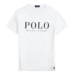 Ralph Lauren Chest Logo T-Shirt In White