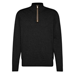 Bugatti Troyer Half Zip Sweat Navy
