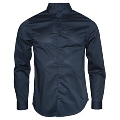Armani Exchange Poplin Shirt Navy
