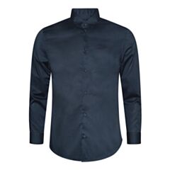Armani Exchange Poplin Shirt Navy