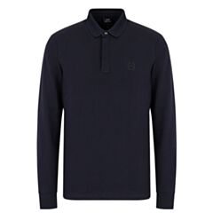 Armani Exchange LS Polo Navy