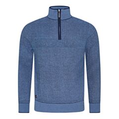 6th Sense Alfie 1/4 Zip Cornflower