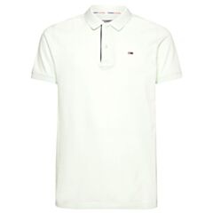 Tommy Jeans Slim Placket Polo Minty