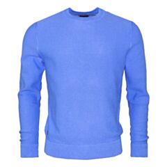 6th Sense Embassy Crew-Nk Knit Cornflowe