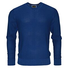 6th Sense Embassy V-Nk Knit In Blue Dept