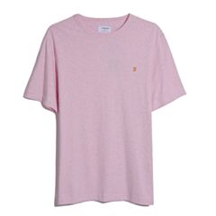 Farah Danny SS Tee In Mid Pink Marl