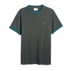 Farah Groves Ringer SS TShirt Evergreen
